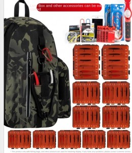 Custom Make Logo Best Fishing Bag Fishing backpack Introduction