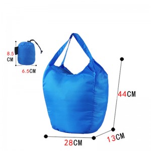 Персонализирана цветна сгъваема чанта с принт