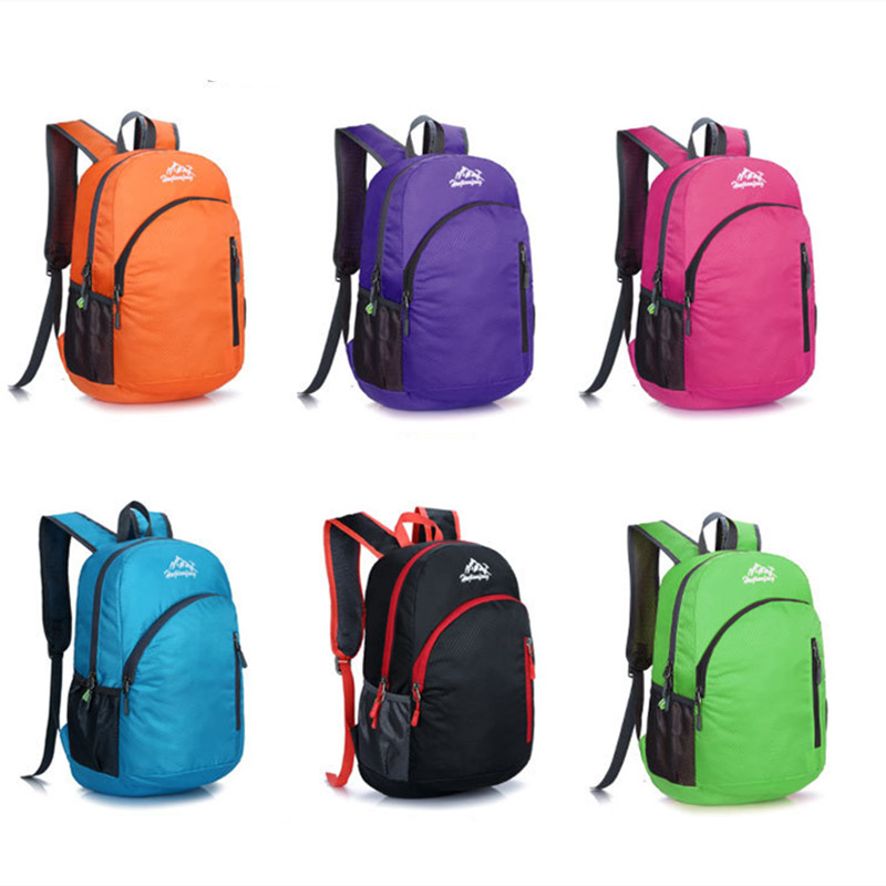 China Custom Anime Backpack Manufacturer –  Custom Make Logo Popular Foldable Backpack Catalog – FEIMA BAG