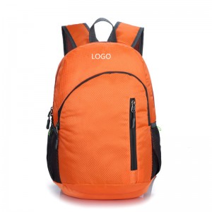 Custom Make Logo ຍອດນິຍົມຂອງ Backpack ສາມາດພັບໄດ້