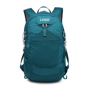 Custom nga Logo Eco-Friendly Outdoor Backpack Uban sa Detalye sa Manufacturer