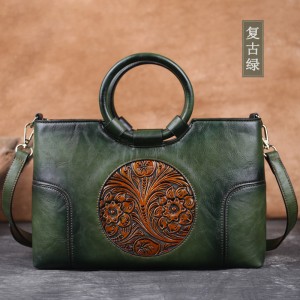 Custom Stylish Handbag real leather handbag