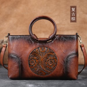 Custom Stylish Handbag чыныгы булгаарыдан жасалган сумка