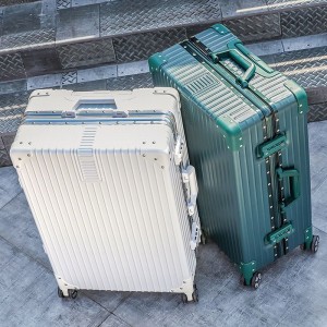I-China aluminium amantombazane I-Suitcase luggage Design