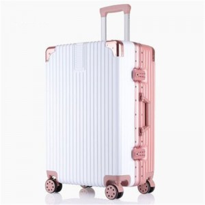 China Aluminium Mädchen Koffer Gepäck Design