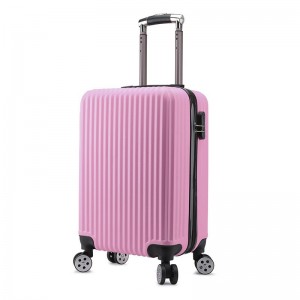 Manufacturing Tshiab abs Luggage suitcase trolley rooj plaub