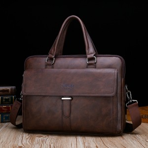 China Custom Leather Tote Factory –  Logo Nice Briefcase Design – FEIMA BAG