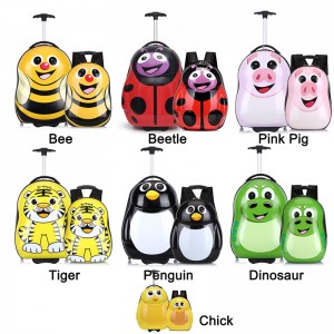 Prilagojena otroška prtljaga blagovne znamke in tovarniške informacije