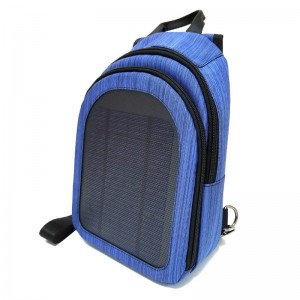 Открытый новый экологически чистый рюкзак на солнечных батареях с подробной информацией о производителе