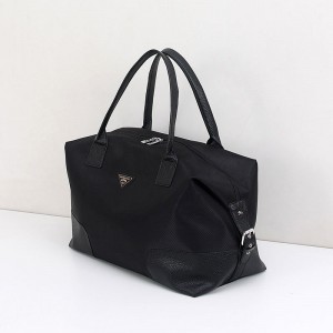 Black Foldable Big Travel Duffel Bag