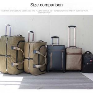 အရောင်းရဆုံး Travel Trolley Luggage တွန်းလှည်းအိတ်ကြီး