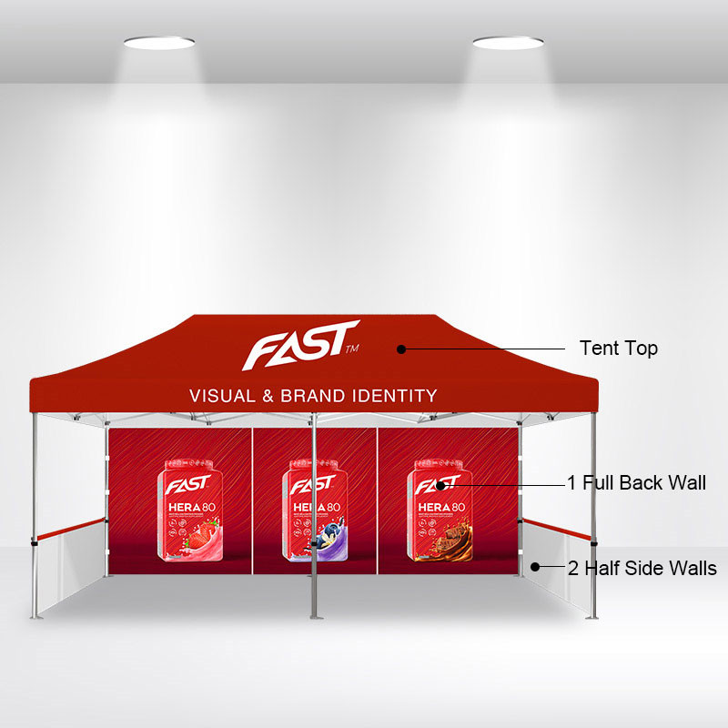 Chinese wholesale Canopy Tent 10×20 - 10×20 Advertising Tent – Jesson