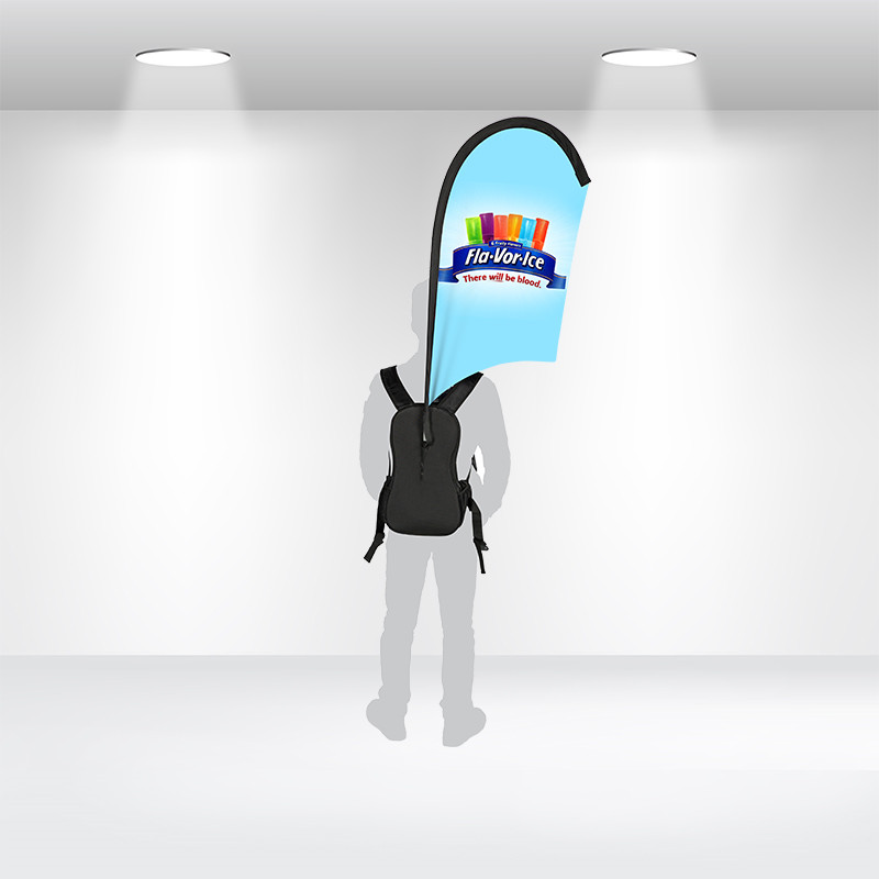 2019 High quality Trade Show Banners - Backpack Flags – Jesson