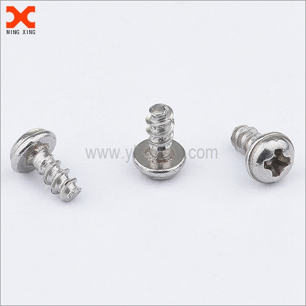Pan head phillips drive thread forming screws for steel