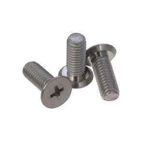 flat countersunk head screw Customized fasteners