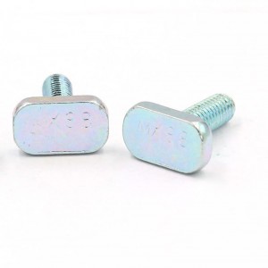 Stainless Steel Square Head Short T Bolt