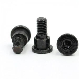 custom inch stainless steel shoulder bolts screw