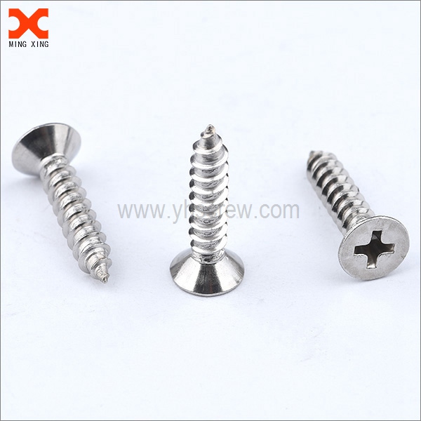 Phillips head countersunk self-tapping screws supplier