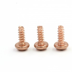 factory productions Pan Head Flat Tail Self Tapping Screw