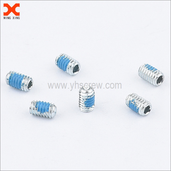 Hex drive cup point nylon set screws manufacturers