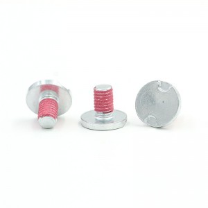 anti loose screw thread locked screws