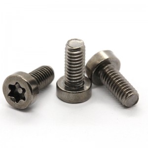 Custom black nickel security screws and bolts m...