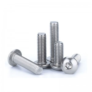 Socket head screws stainless steel fasteners