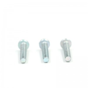 Supplier customization mechanical screws with round cross head