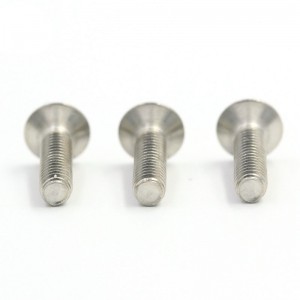 stainless steel customized allen flat head Countersunk machine screw