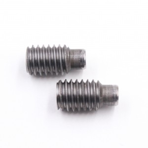stainless steel customized socket raised end set screws