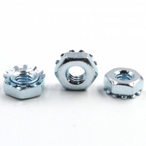 wholesale hex nuts with k nut with washer