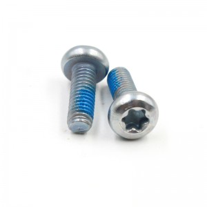 factory productions Blue Patch Self Locking screw