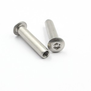 manufacturer custom stainless steel sleeve anti theft nut