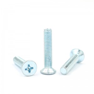 Wholesale Selling Precision flat cross machine screw