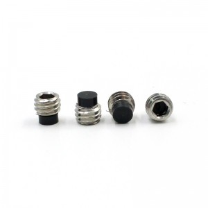 Factory direct sales small size nylon tip socket set screw