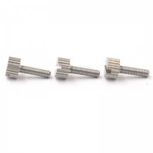 stainless steel customized captive thumb screw