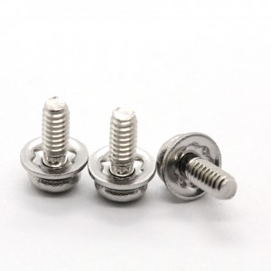 supplier straight pins screw lock washer combination