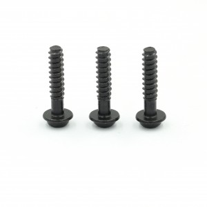 black 304 stainless steel pan washer head torx self tapping screw