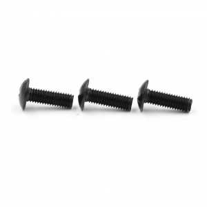 black nickel plated slotted truss head machine screws wholesale