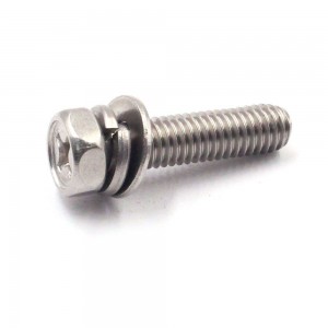 philips hex head sems screw For automotive accessories