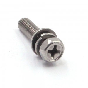 philips hex head sems screw For automotive accessories