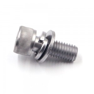 custom stainless steel socket head cap screw sems screws