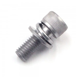 custom stainless steel socket head cap screw sems screws