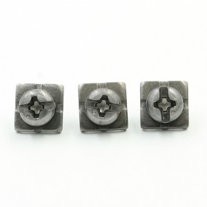 custom stainless steel screw terminal with square washer