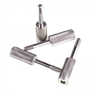 Bolt stainless steel knurled knob thumb screws