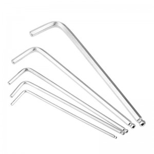 Ball end hex key allen wrench