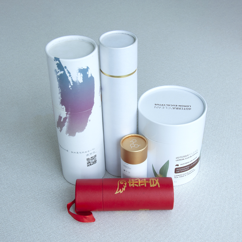 Manufacturer Customized Paper Tube Packaging Box &cylindrical gift box Featured Image