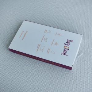 Custom mobile phone case drawer packing boxes with clear window