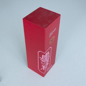 Custom magnetic foldable wine packing box