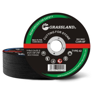 Grassland abrasives 5′′ 125X1X22.2mm Abrasive Cutting Disc